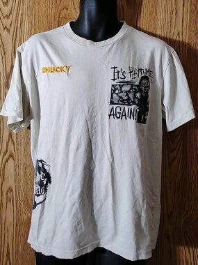 Chucky Shoe Place It's Play Time Again T-shirt Size L